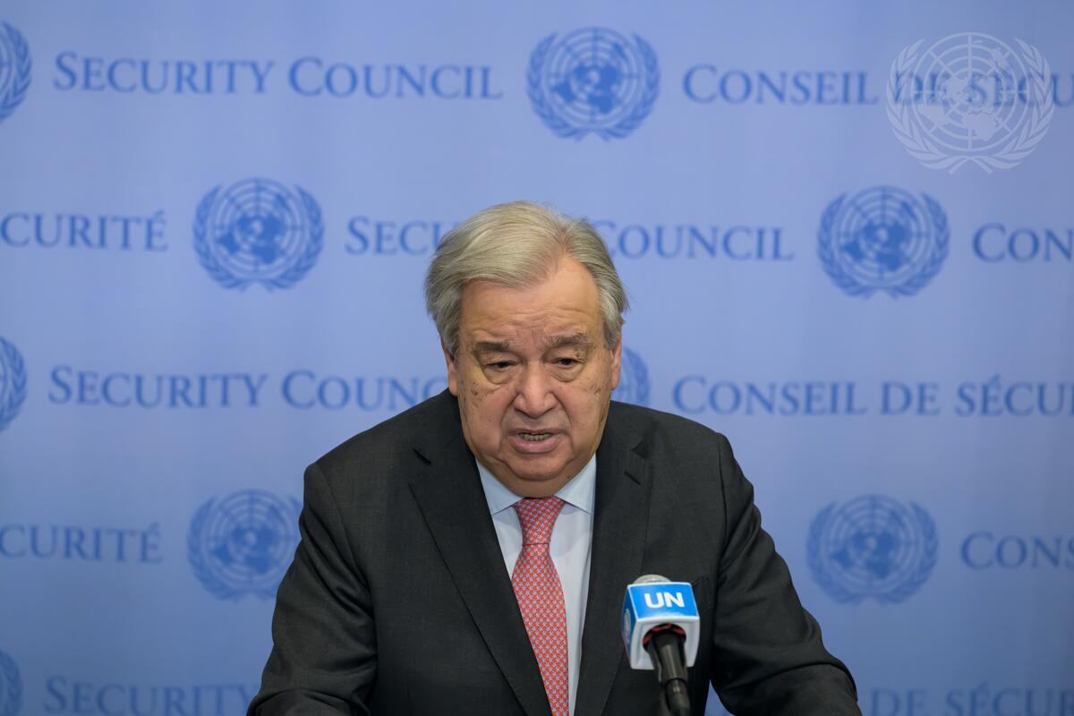 secretary general Secretary-General António Guterres
