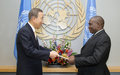 New Permanent Representative of Burundi Presents Credentials